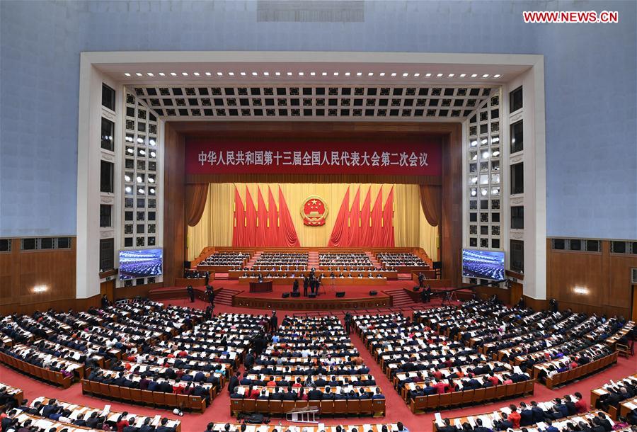 Second session of 13th NPC opens in Beijing