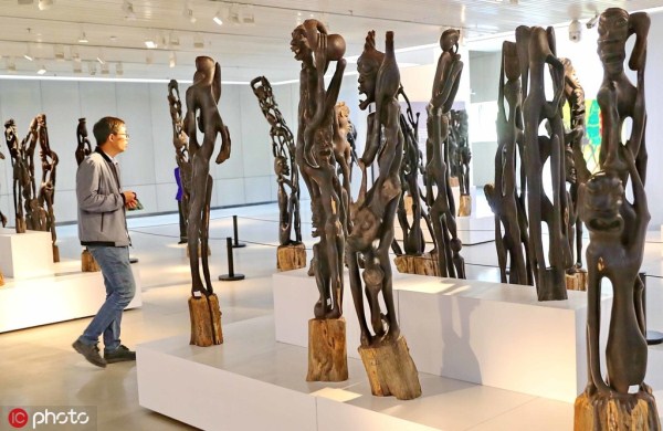 African artwork goes on display in Changchun