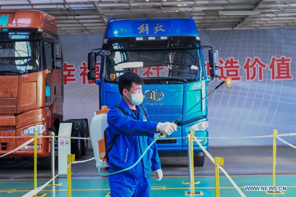 China automaker FAW Jiefang reports record mid, heavy truck sales in March