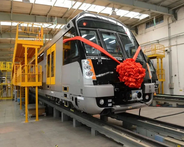 New train to be used in Sydney rolls off production line