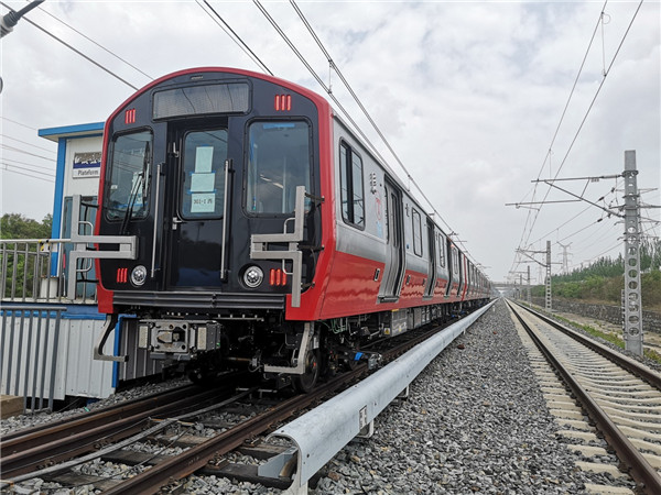 CRRC-made subway cars go into operation in US