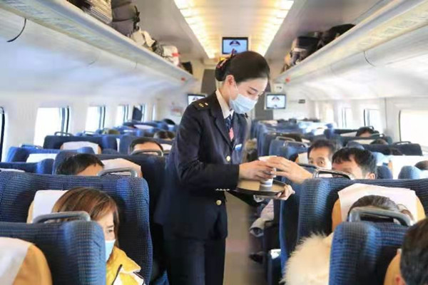 Jilin rail stewardess becomes unlikely video star