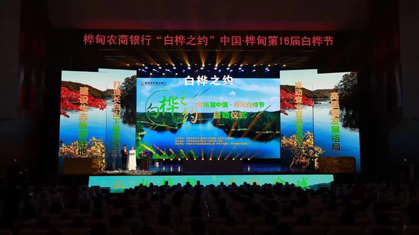 Huadian White Birch Festival opens in Jilin province