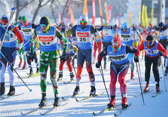 Skiing events fire Changchun up